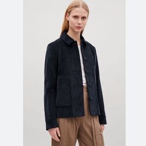 COS Navy Utility Jacket